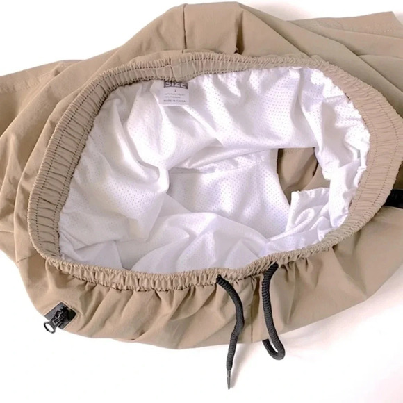 Boys Tan Swim Shorts with Black Contrast Size Large 27/28W - Picture 5 of 8